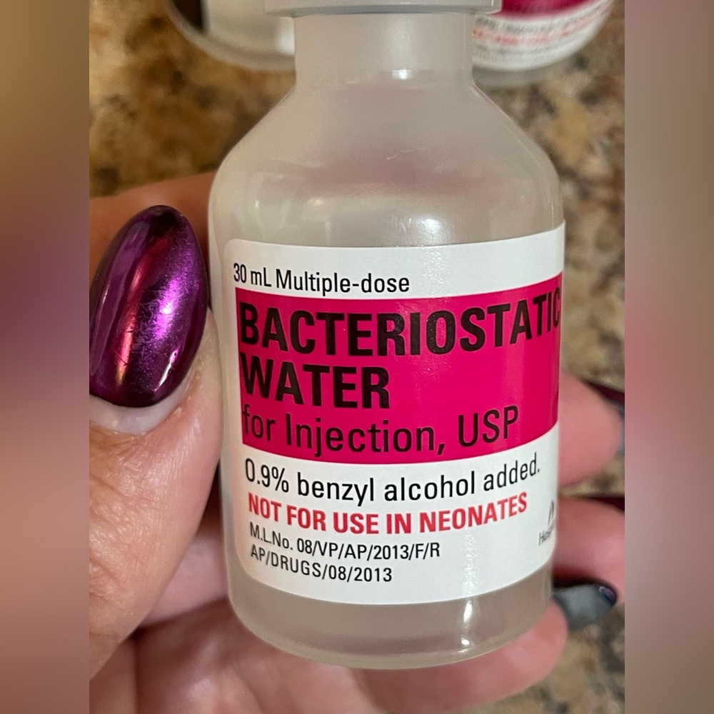 Bacteriostatic Water Multi dose 5 pack - Picture 2 of 8